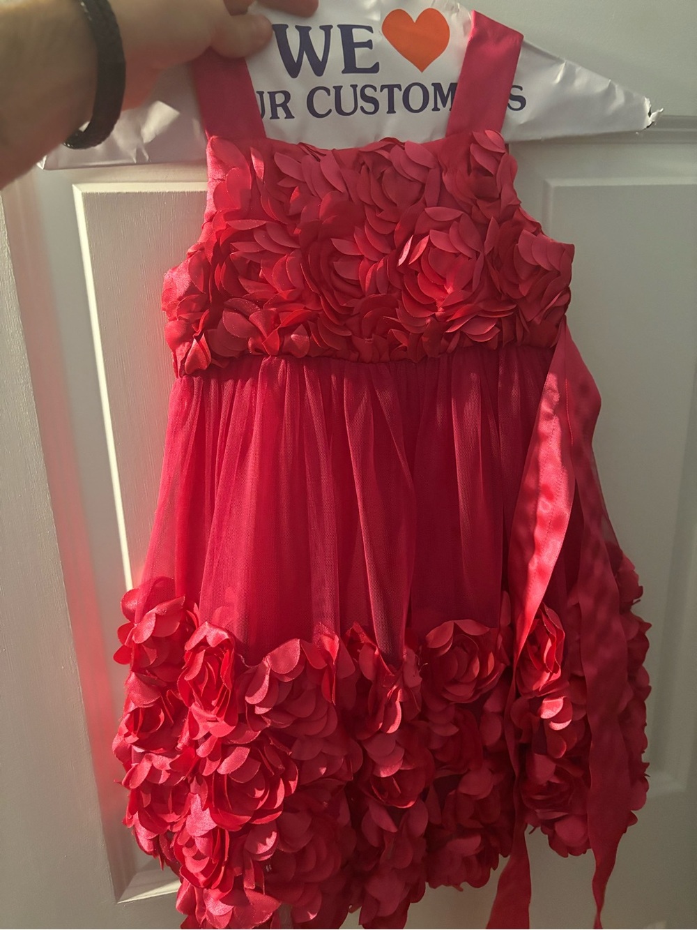 Girls' Floral pink dress from Iris and ivy size 4t